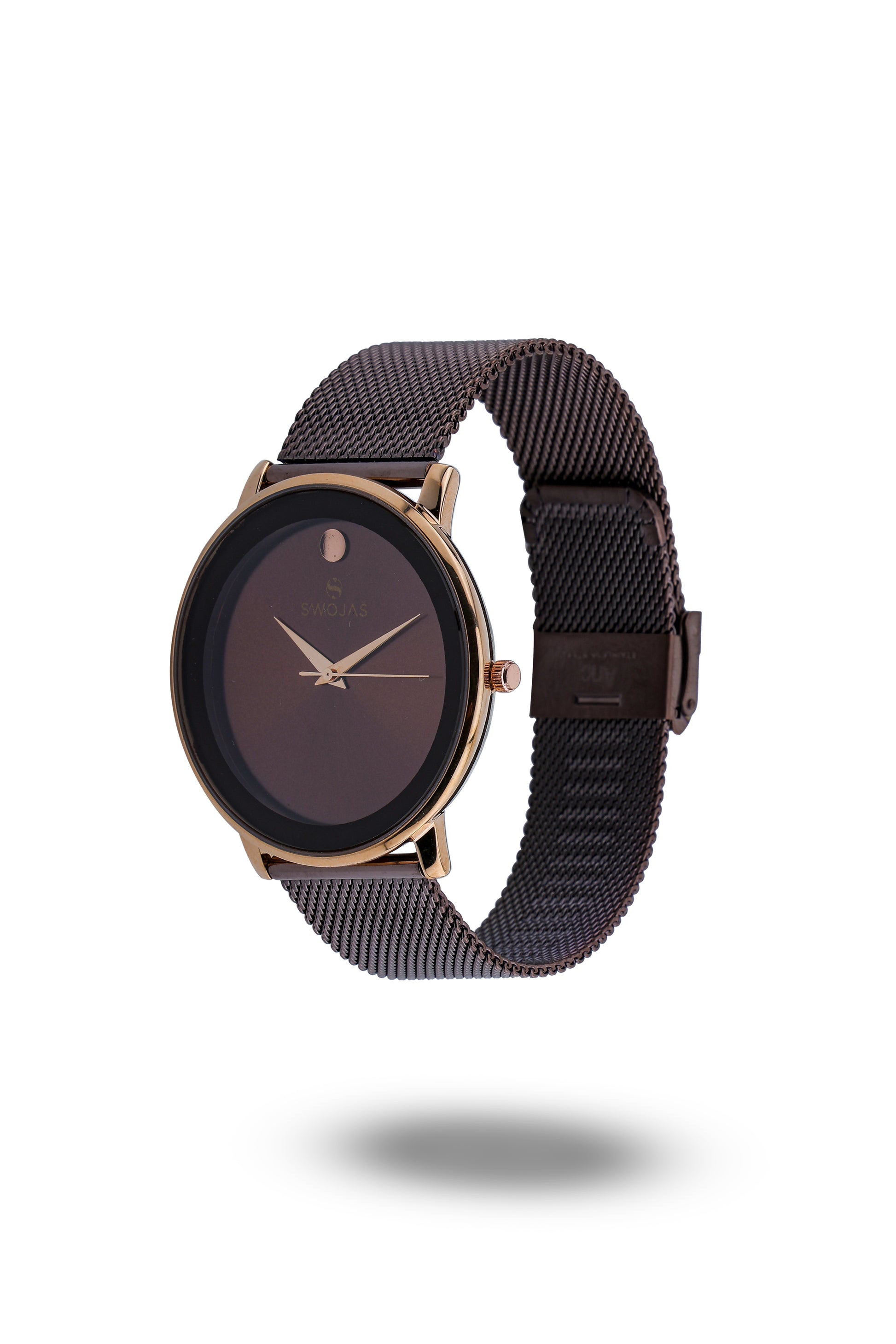 Casual Rose Gold With Choco brown Color Glass