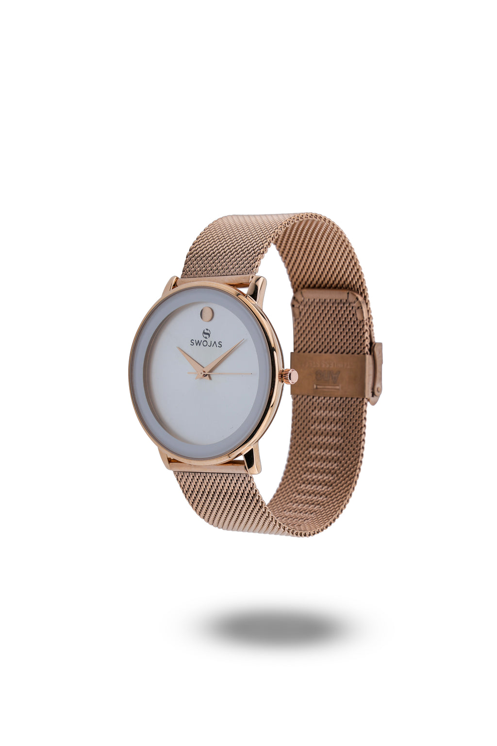 Casual Rose Gold With White Color Glass