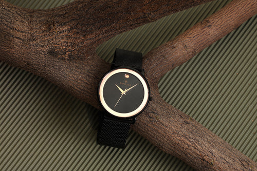 Casual Black With Mirror Glass