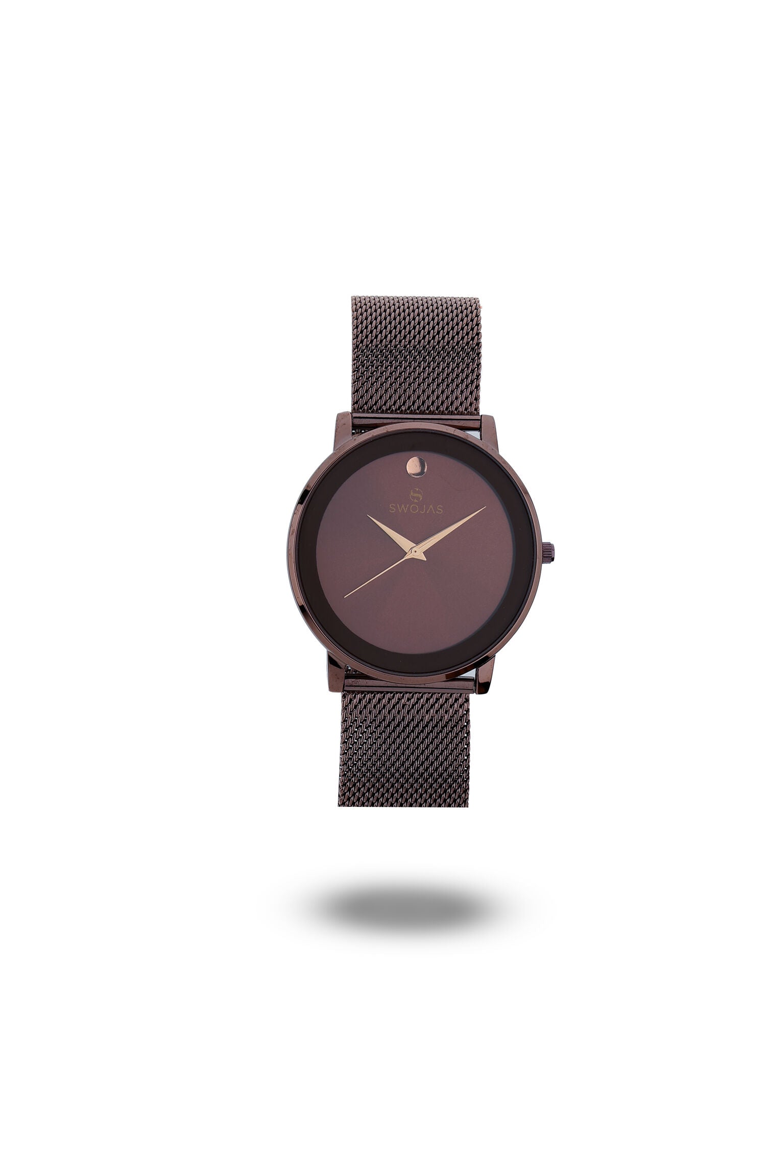 Casual Choco-brown with colour glass