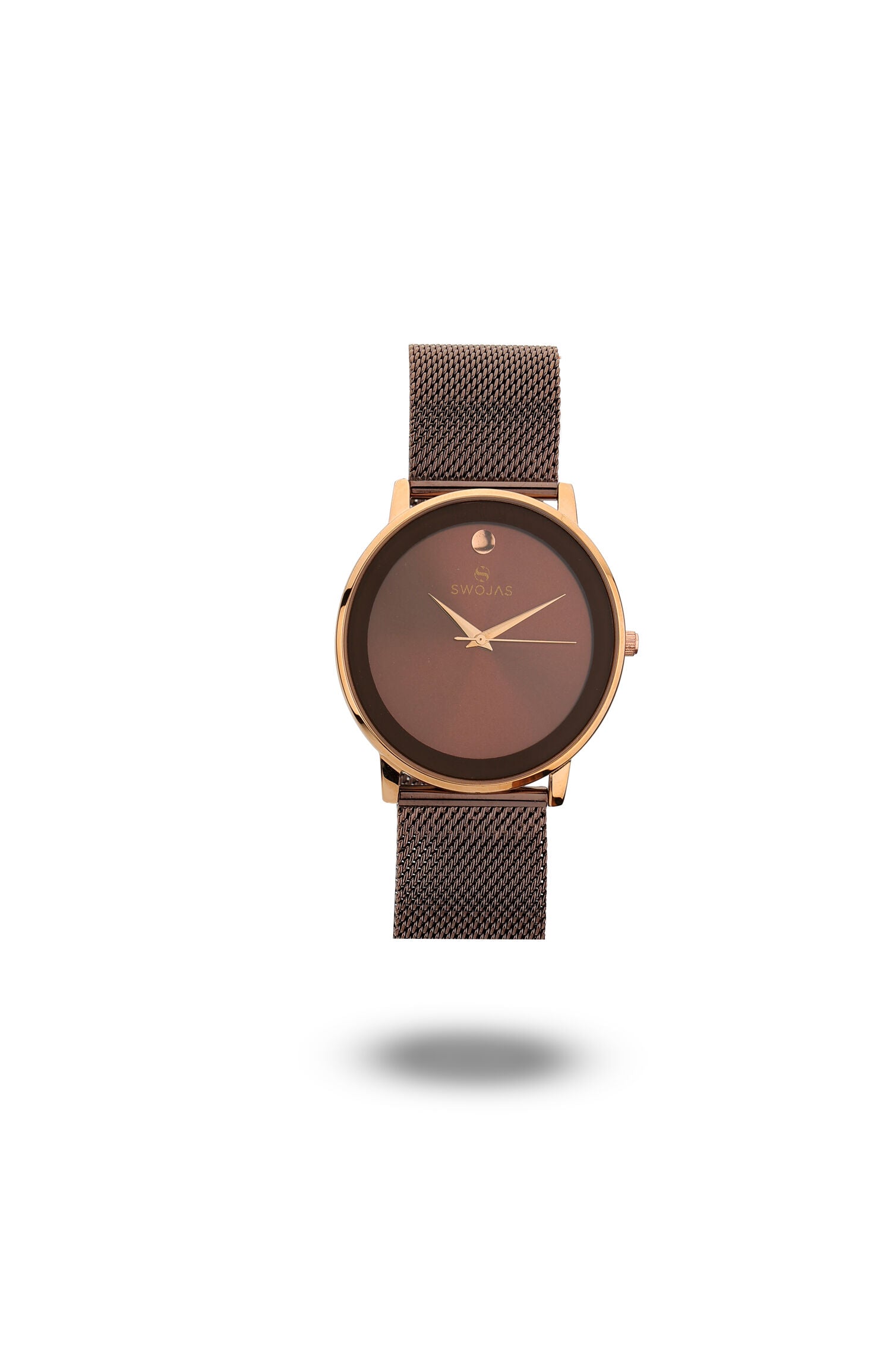 Casual Rose Gold With Choco brown Color Glass