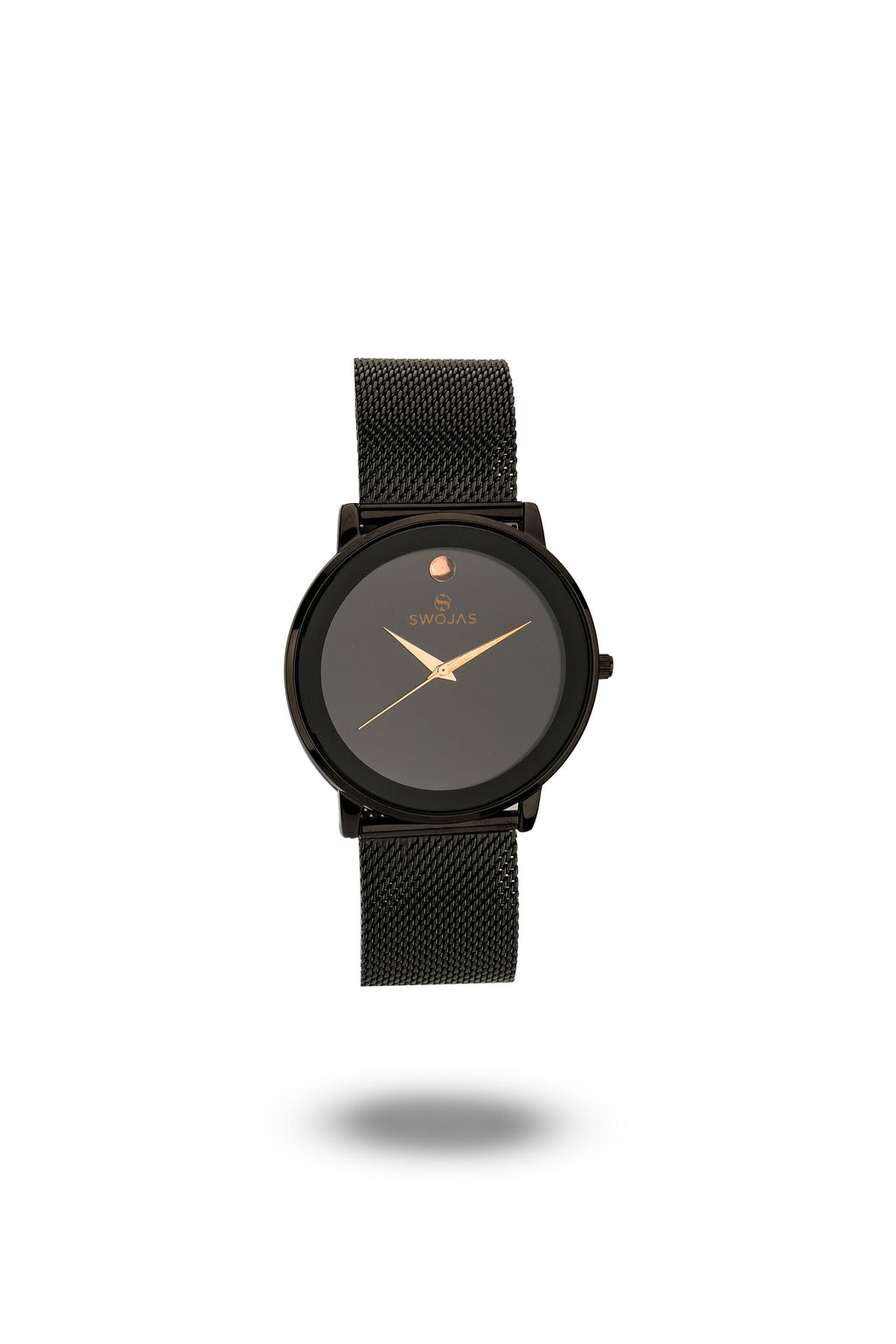 Casual black with colour glass