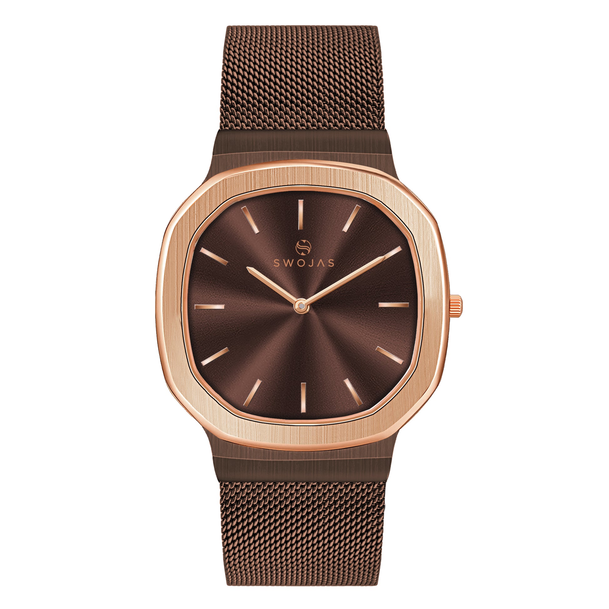 Octane Brown With Rose Bezel