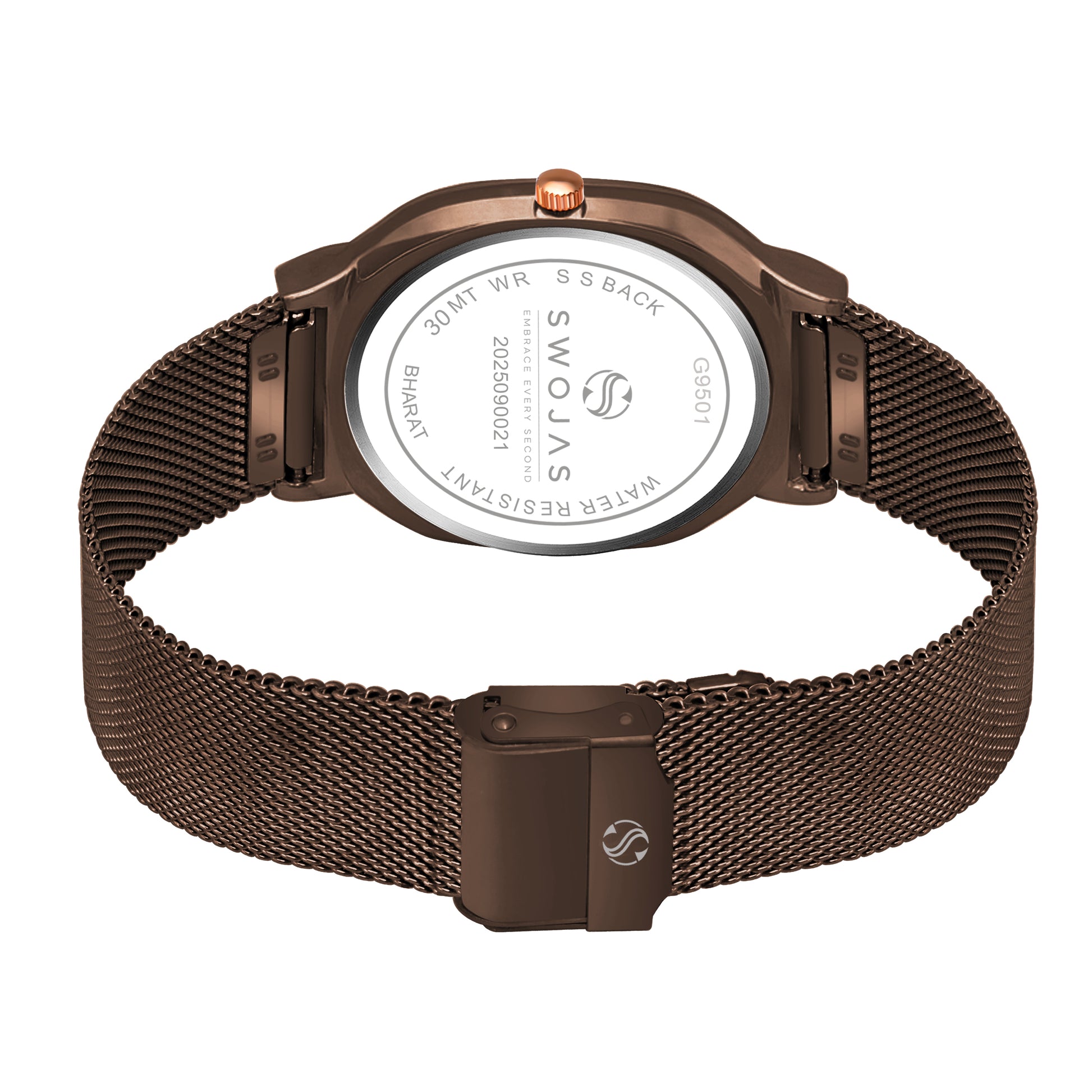 Octane Brown With Rose Bezel