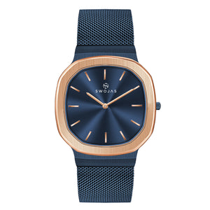 Octane Midnight Blue With Rose Bezel