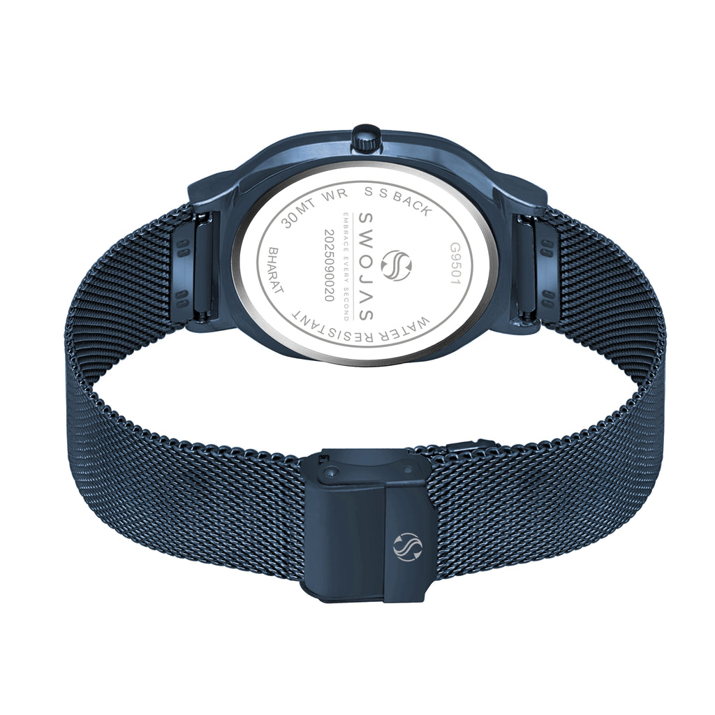 Octane Midnight Blue With Rose Bezel