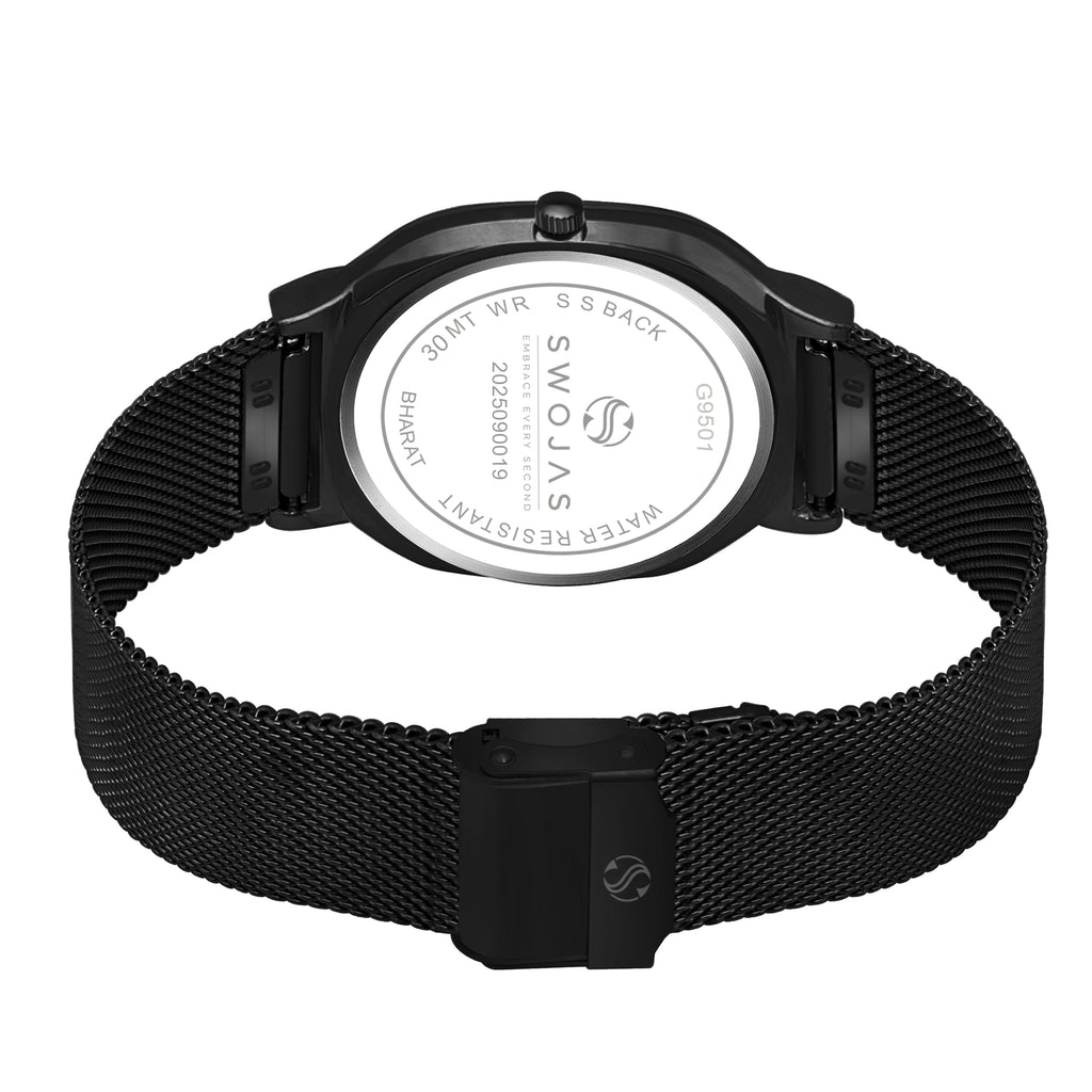 Octane Black With Rose Bezel