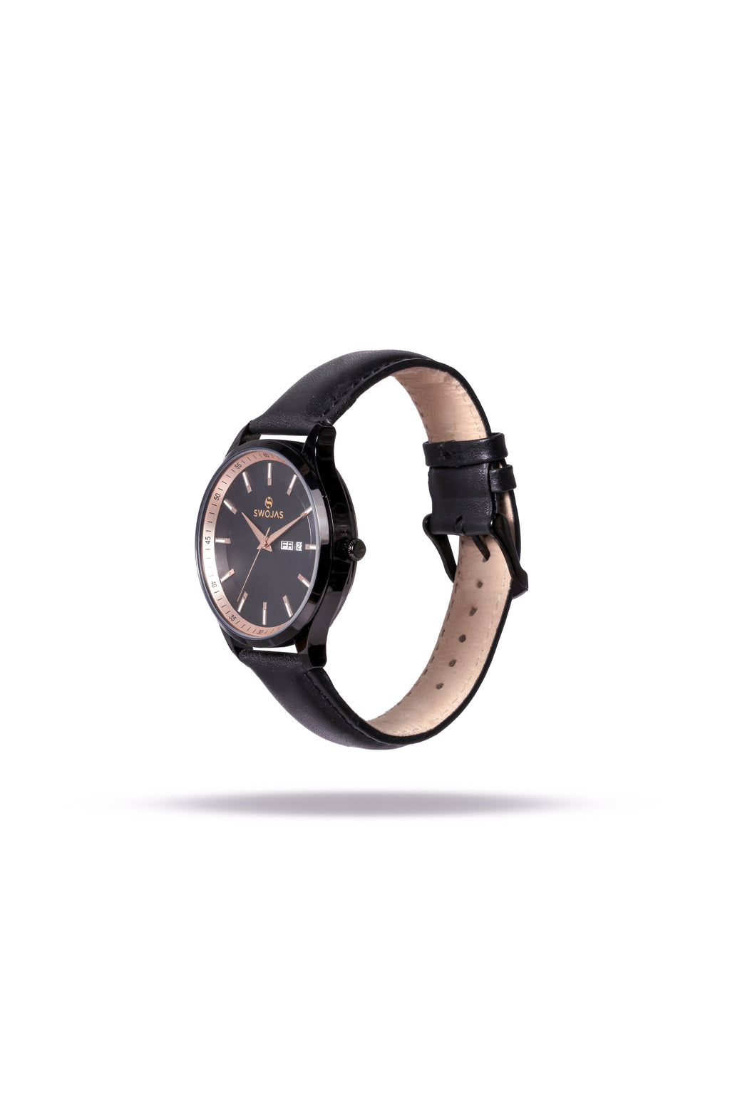 Mountain Black - Black Dial Rose Ring