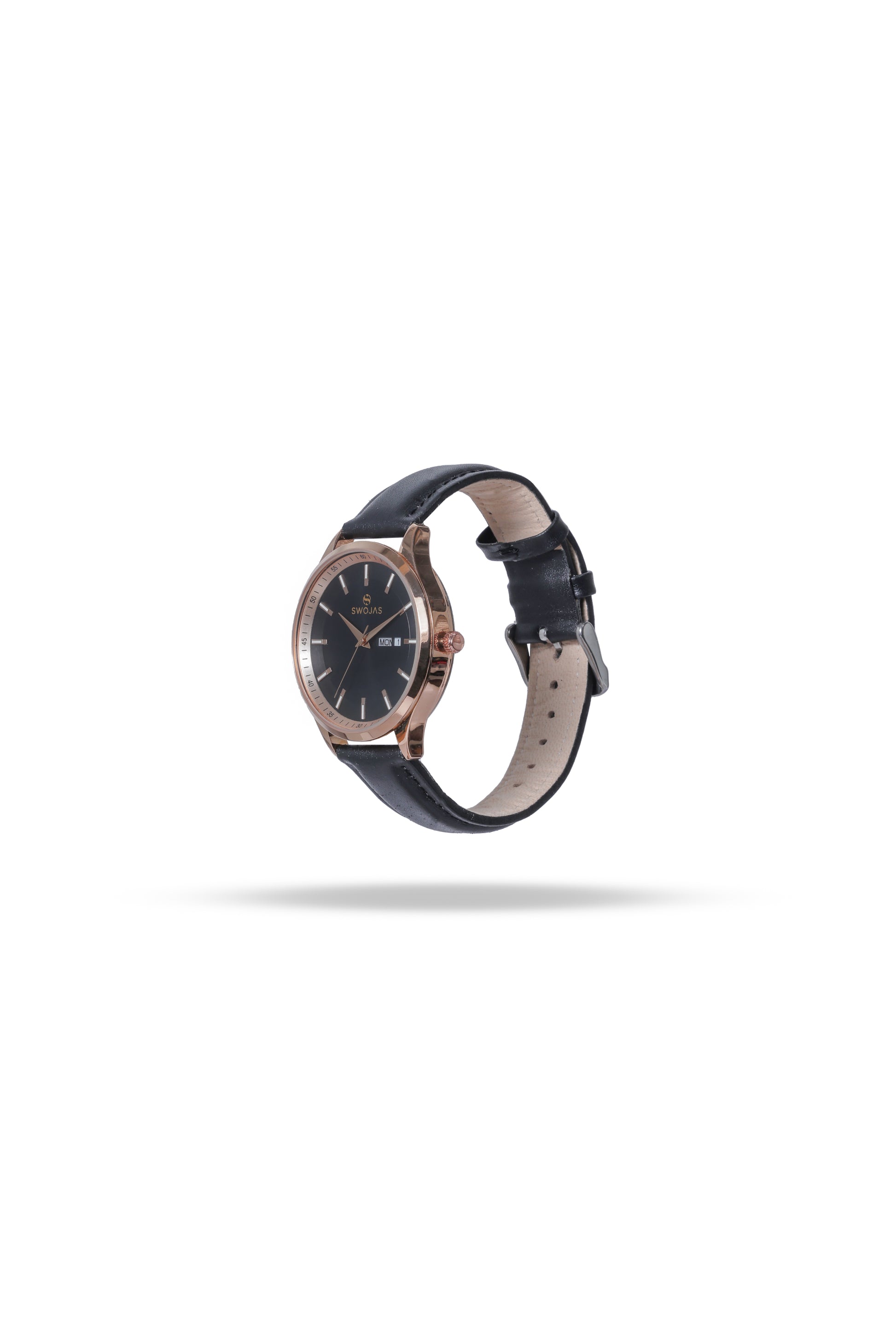 Mountain Rose - Black Dial Rose Ring
