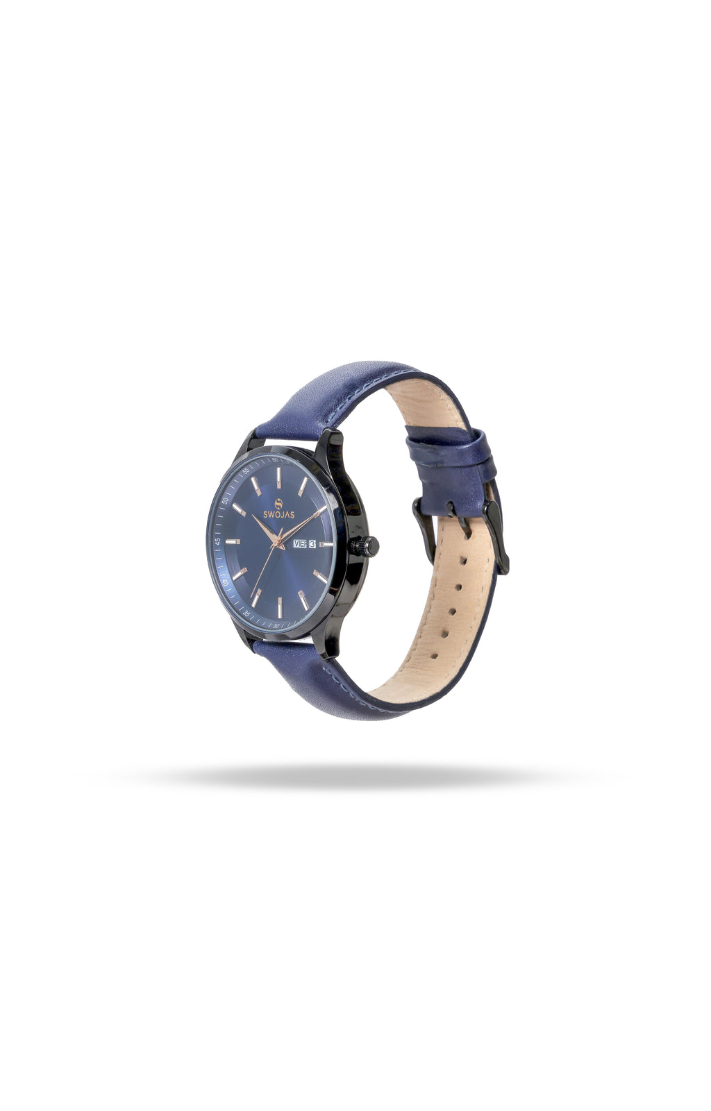 Mountain Black - Blue Dial Blue Ring