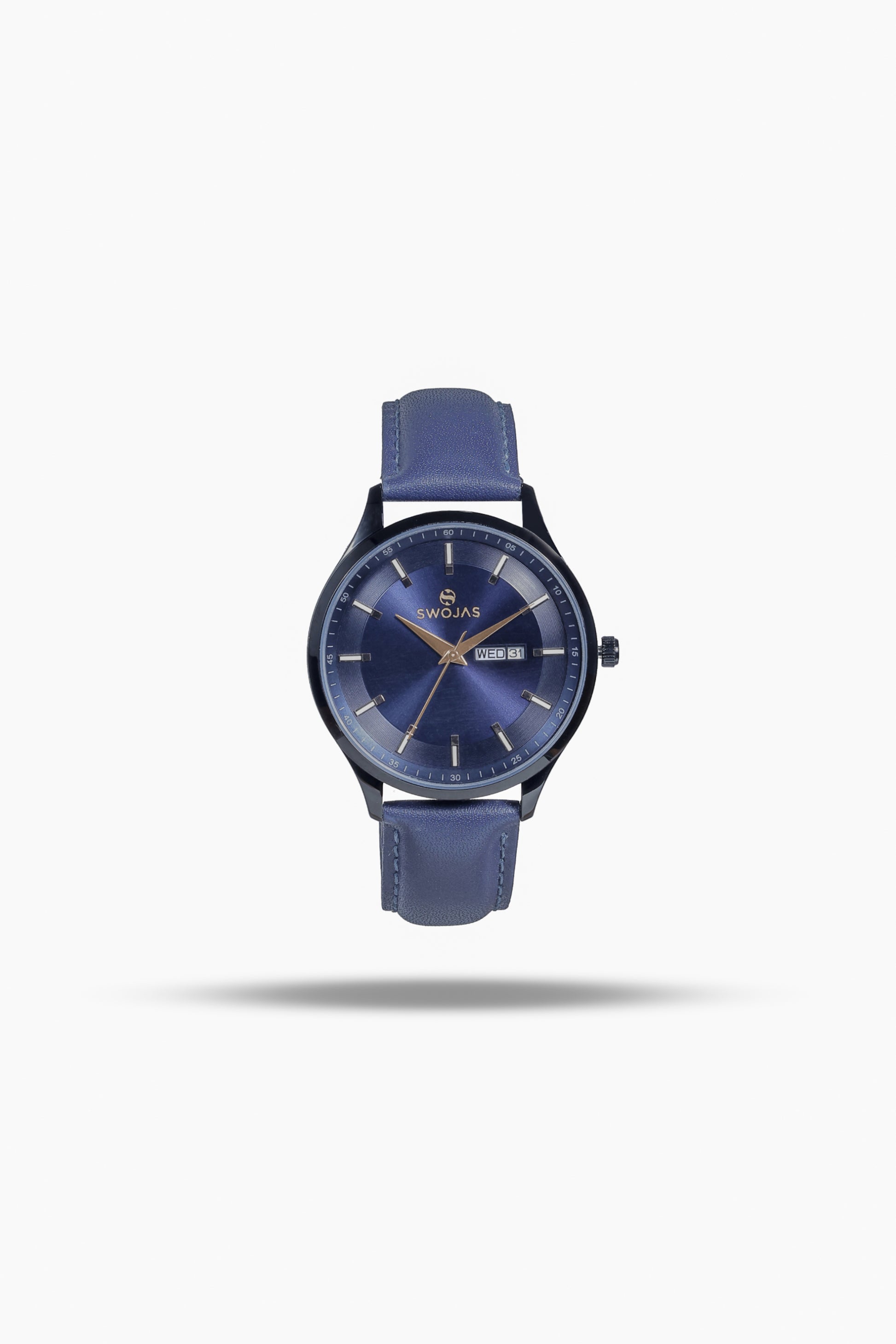 Mountain Black - Blue Dial Blue Ring