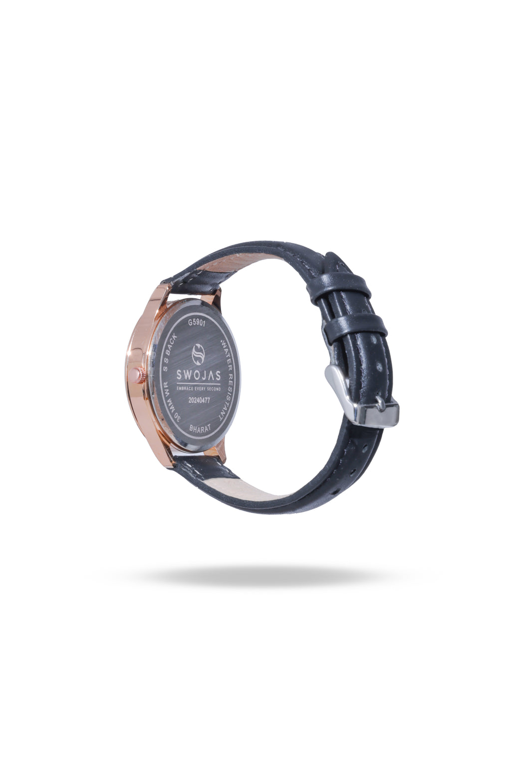 Mountain Rose - Black Dial Rose Ring