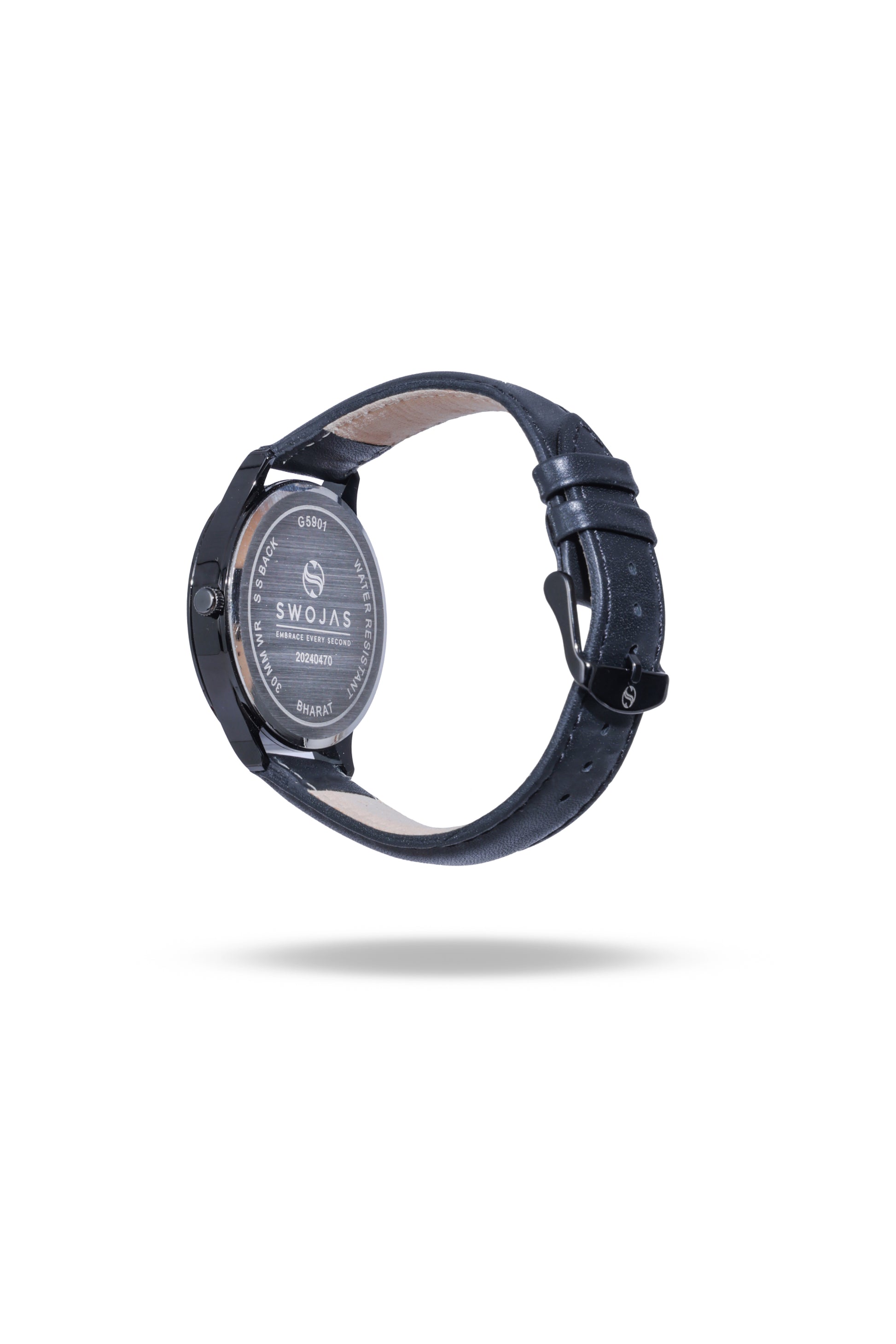 Mountain Black - Black Dial Rose Ring