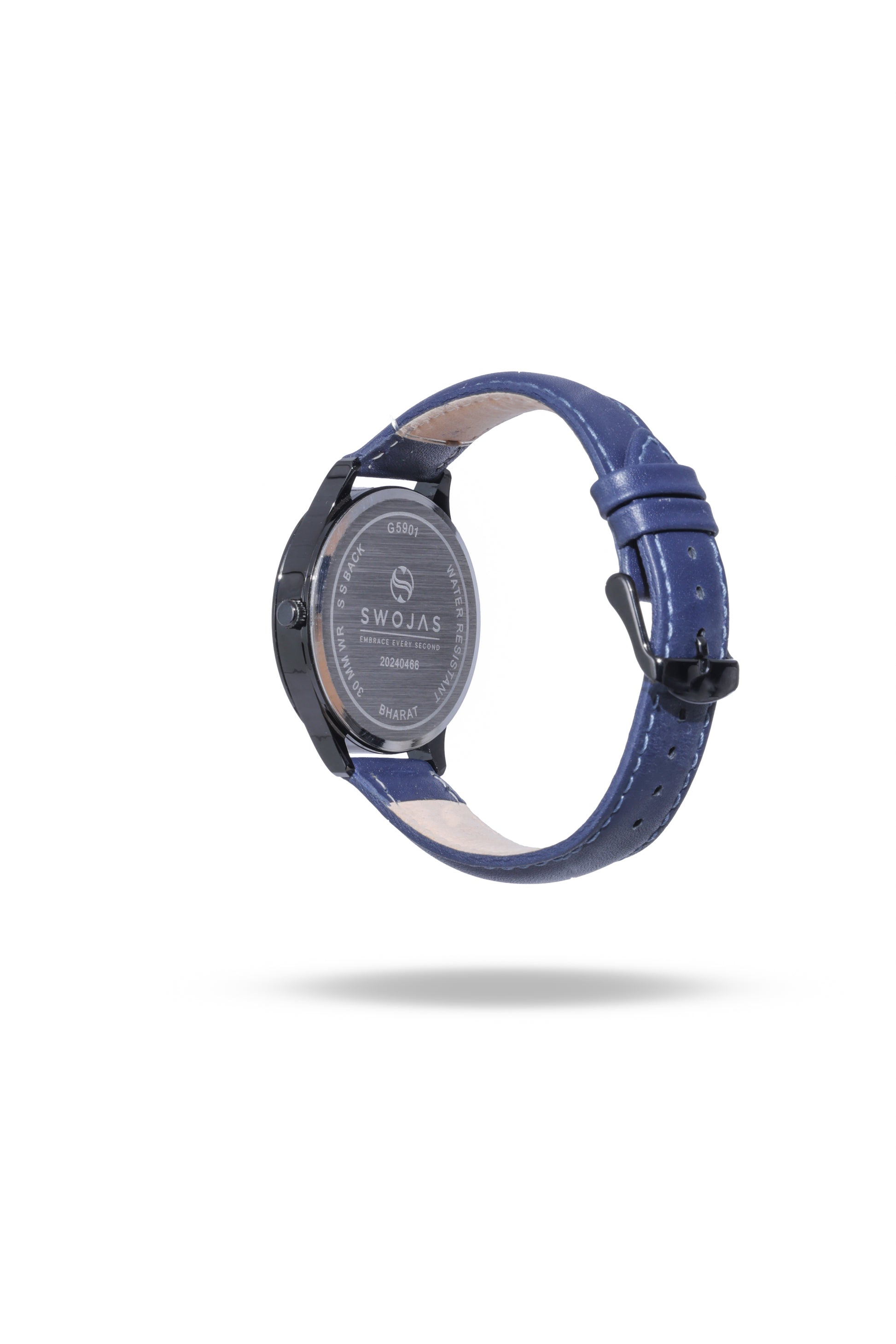 Mountain Black - Blue Dial Blue Ring